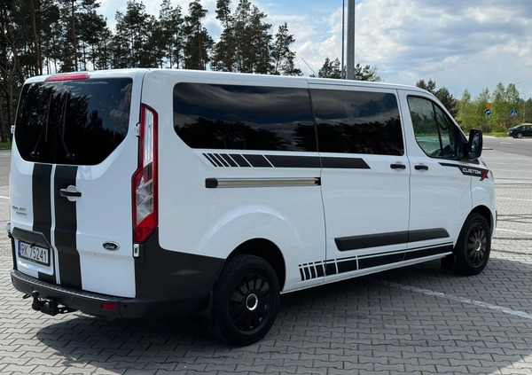 Ford Transit Custom cena 79900 przebieg: 245000, rok produkcji 2017 z Bełżyce małe 407